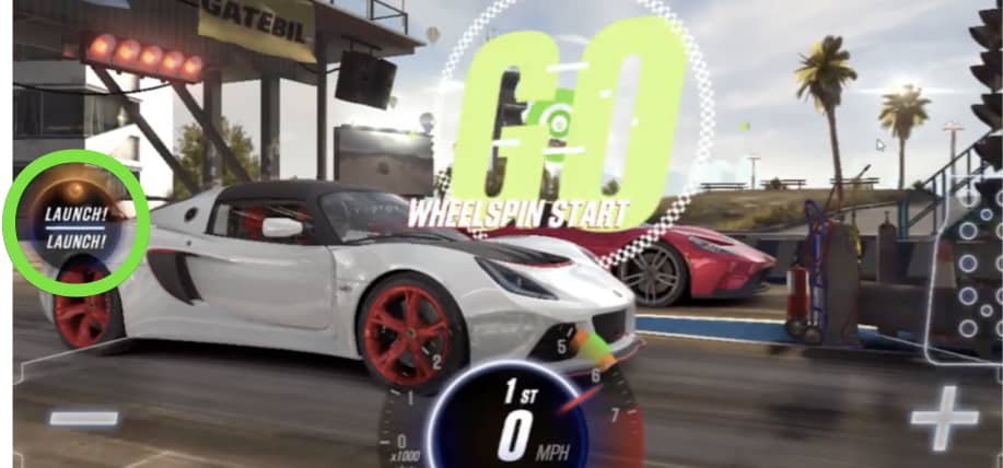 csr2 live races launch button