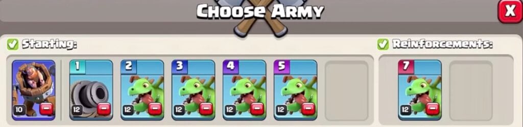 bh6 attacking strategy army