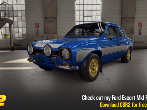 csr2 Ford Escort Mkl RS1600 best tune and shift pattern