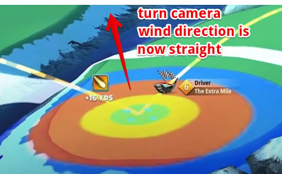 golf clash ring method turn camera