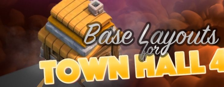 best town hall 4 base layouts