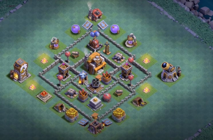 clash of clans lvl 5 base clash of clans lvl 5 base