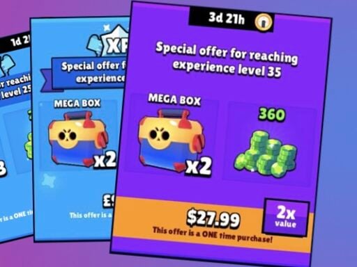 brawl stars level packs