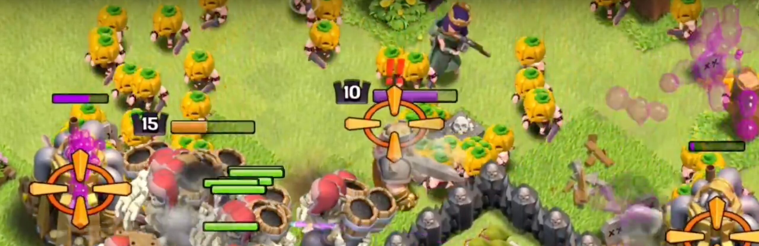 Clash Of Clans Fans - [Goal] All seven halloween decorations (and one  spikey cactus) all lined up | Facebook