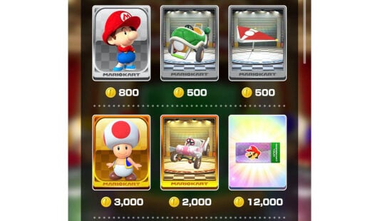 mario kart tour skill up tickets in shop daily selects