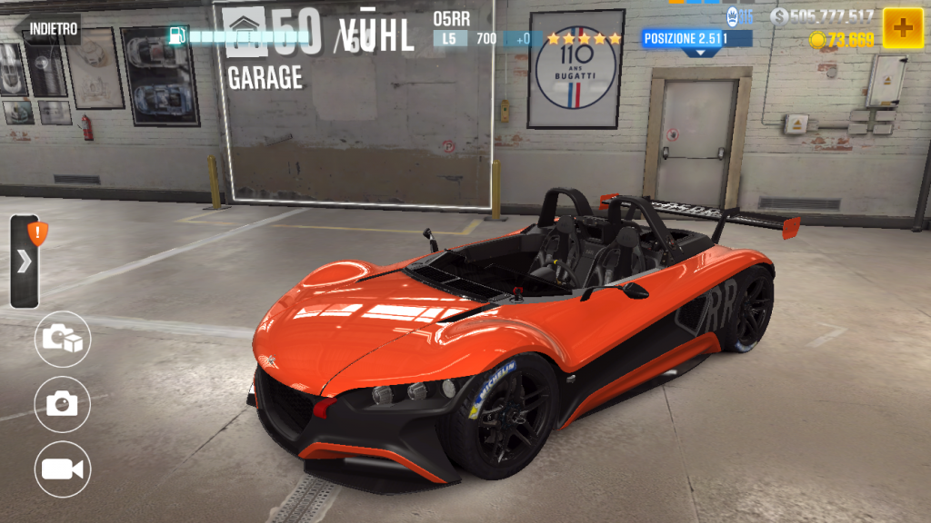 csr2 VUHL 05RR tune and shift pattern