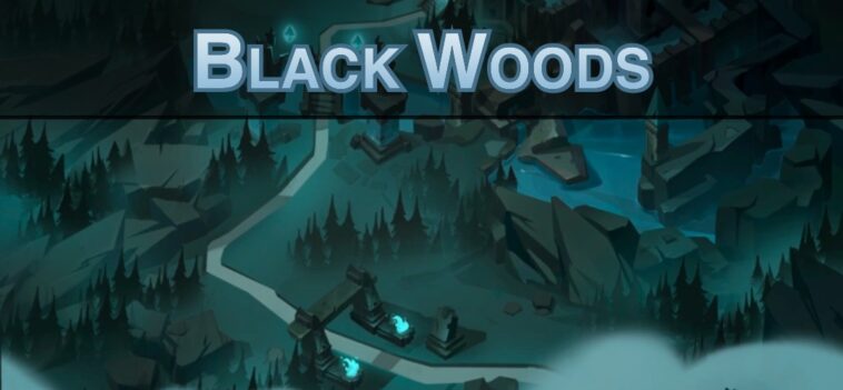 afk arena black woods guide