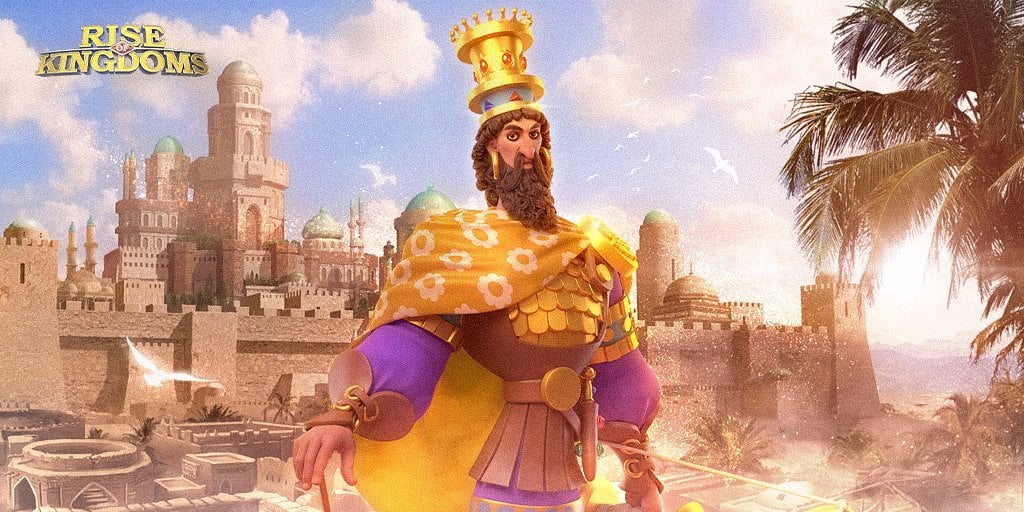 rise of kingdoms cyrus the great best talent build and skill order