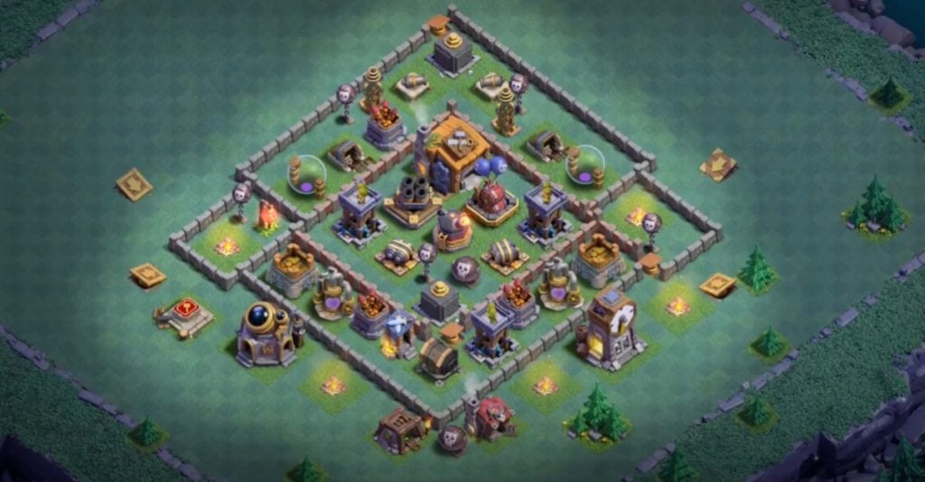 Clash of Clans 7. Seviye Köy Düzeni Link