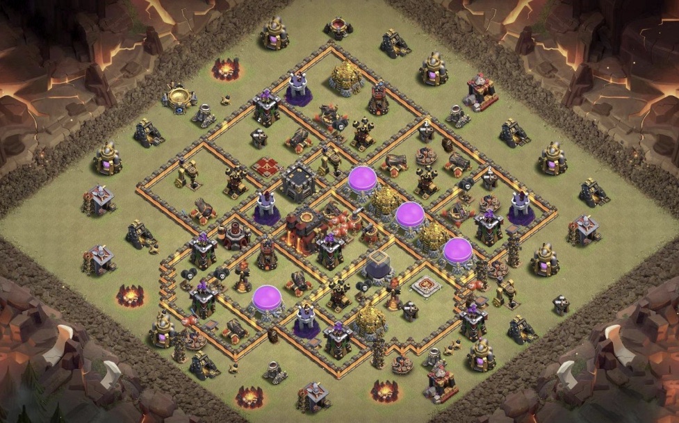 The other day Glad second The Best TH10 War/Trophy/Farming Base Layouts (November 2022) - AllClash