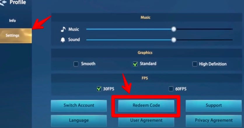 infinite magicraid code menu