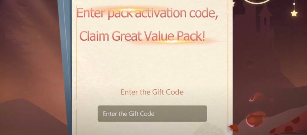 tales noir gift code enter