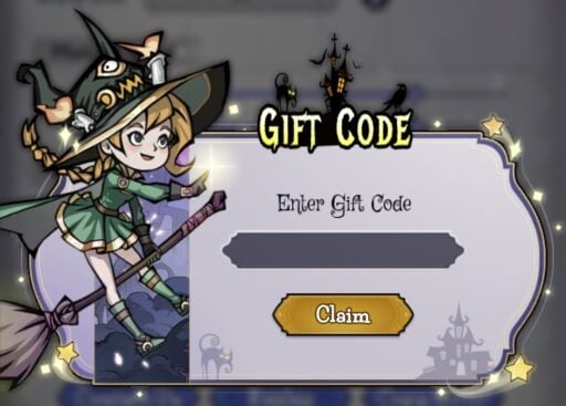 tales of grimm enter gift code menu