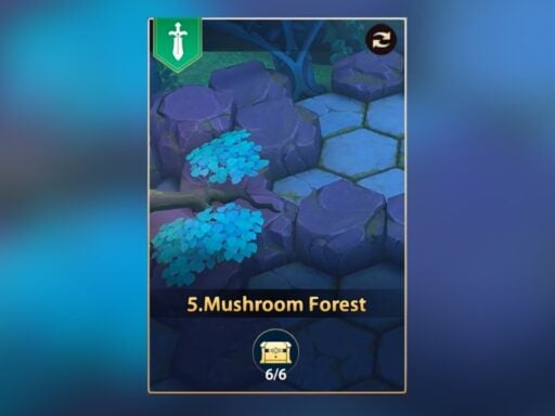 infinite magicraid space temple 5 - mushroom forest
