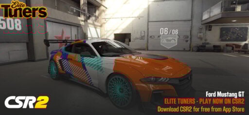 CSR2 Ford Mustang GT Elite Tuner tune and shift pattern