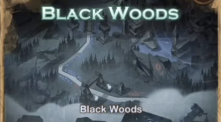 afk arena black woods full walkthrough guide