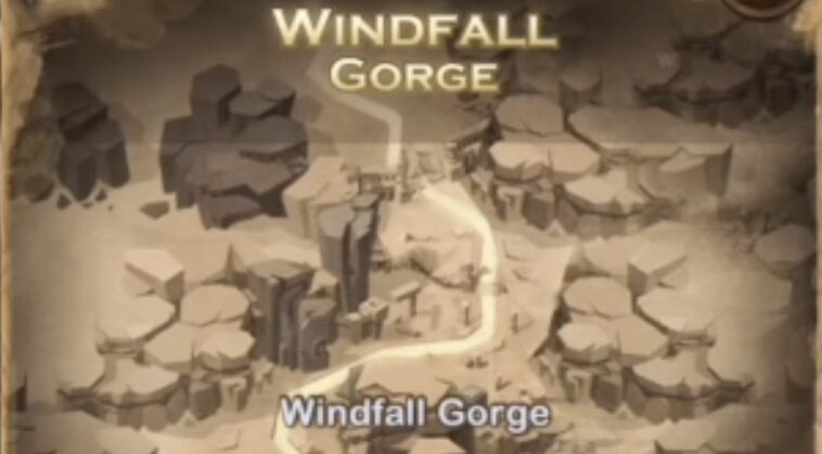 afk arena windfall gorge full walkthrough guide