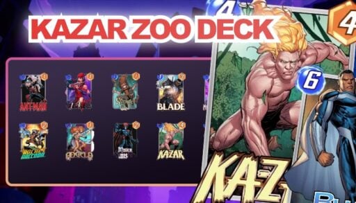 marvel snap kazar zoo deck guide