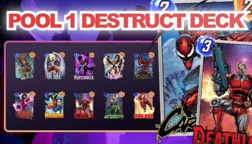 marvel snap pool 1 destruct deck guide