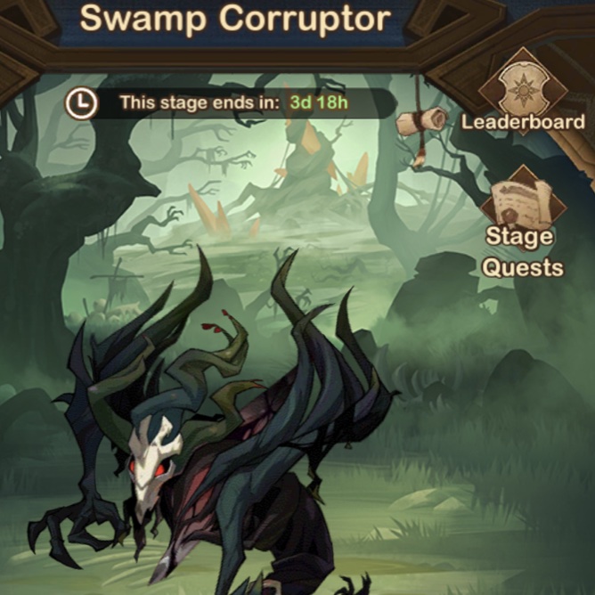 afk arena swamp corruptor