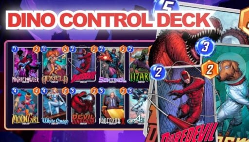 marvel snap dino control deck guide