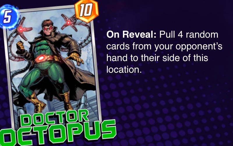 Doctor Octopus Superior Marvel Snap Card Variant - Marvel Snap Zone