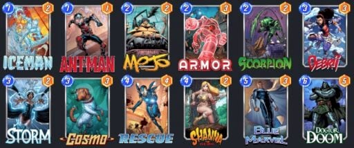 stormy shanna deck guide marvel snap