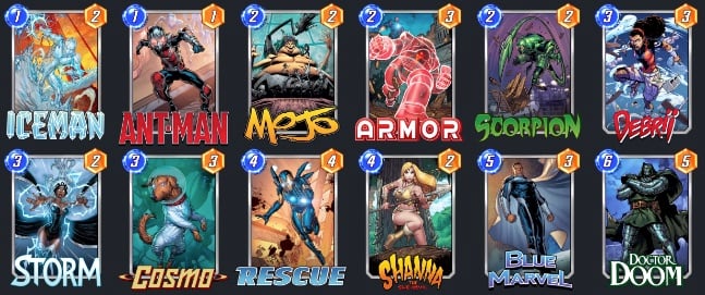 stormy shanna deck guide marvel snap