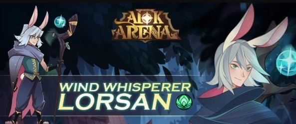 afk arena best lorsan build