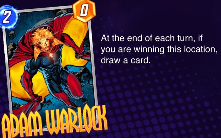 marvel snap adam warlock card
