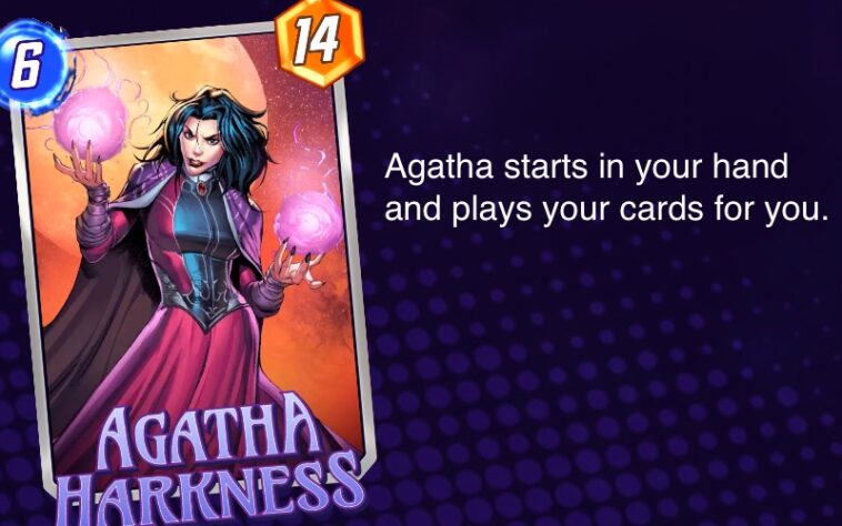 marvel snap agatha harkness card