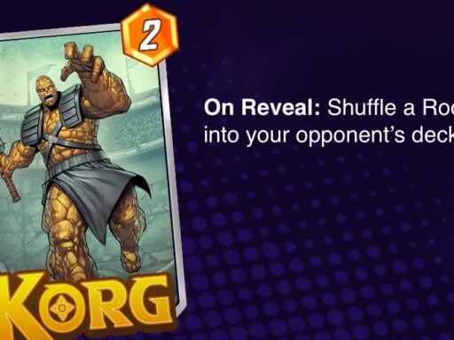 marvel snap best korg decks