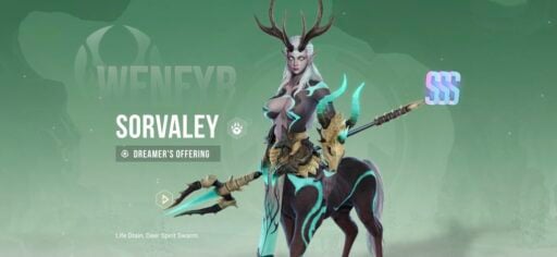 eternal evolution sorvaley build