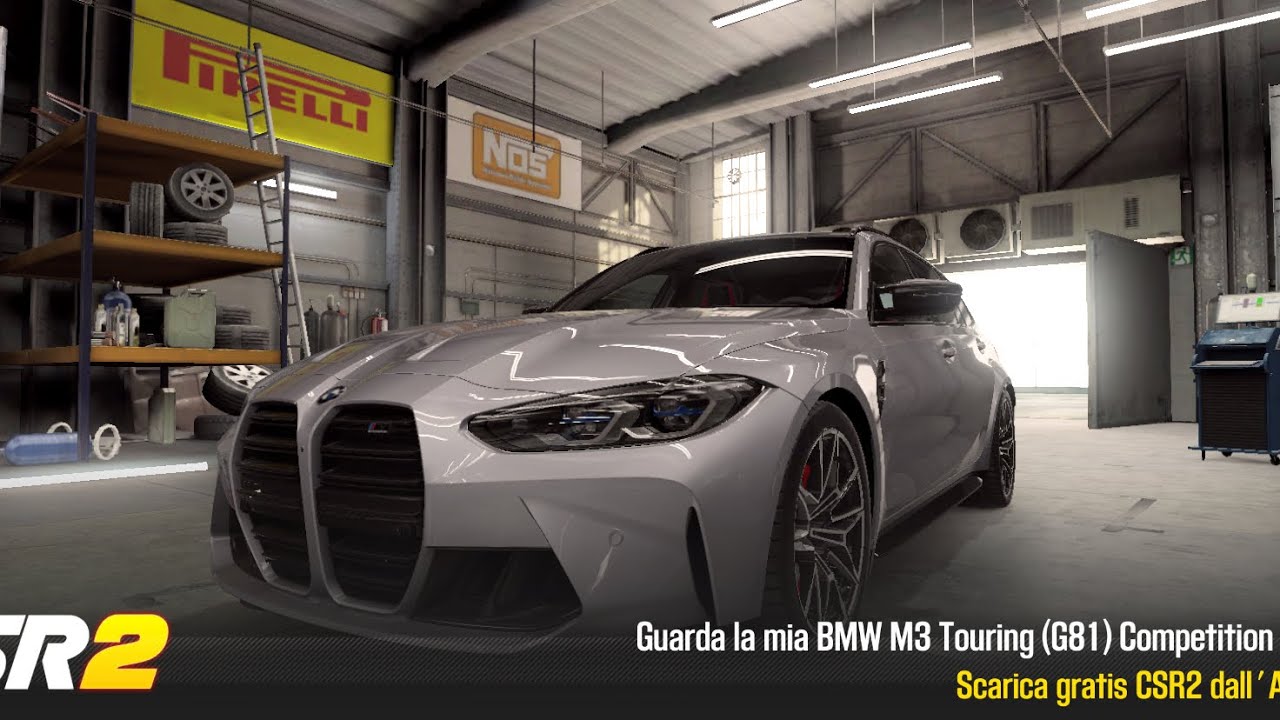 CSR2 M3 Touring G81 Competition tune and shift pattern