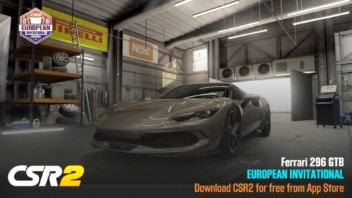 csr2 ferrari 296 gtb tune and shift pattern