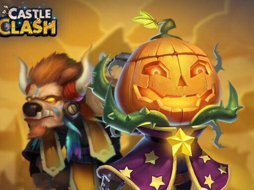 castle clash pumpkin duke build