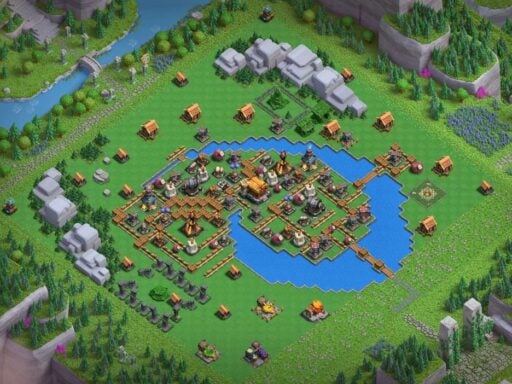 clash of clans wizard valley level 4 base july 2023