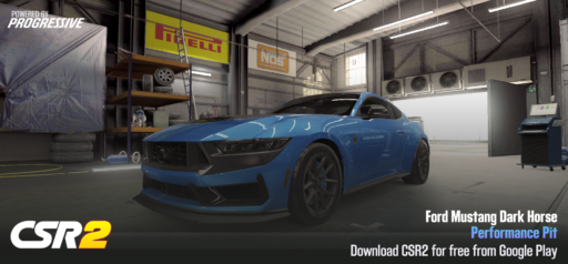 csr2 ford mustang dark horse tune and shift pattern