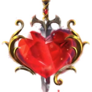 Heart-rending Blood Amber