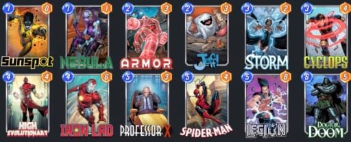 marvel snap legion lockdown deck july 24th 2023