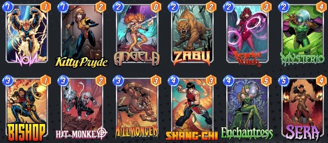 Hit infinite going with an anti-meta deck : r/MarvelSnap