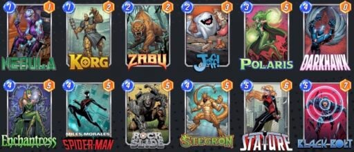 marvel snap stature black bolt deck july 24th 2023