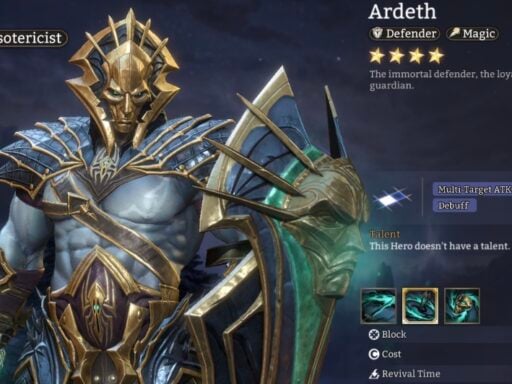 best ardeth build in watcher of realms