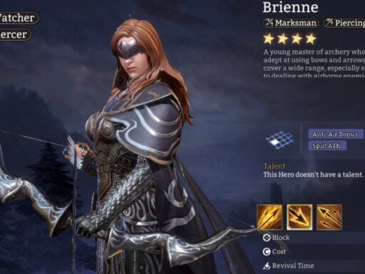 best brienne build in watcher of realms