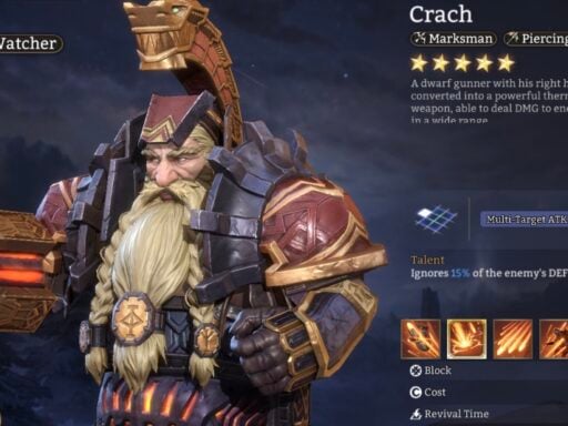 best crach build in watcher of realms