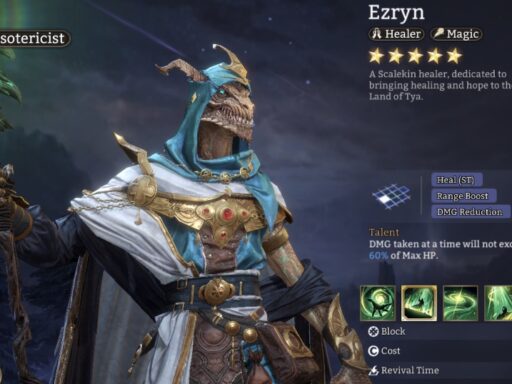 best ezryn build in watcher of realms