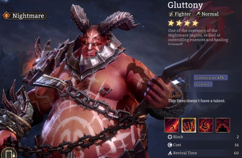 best gluttony build in watcher of realms