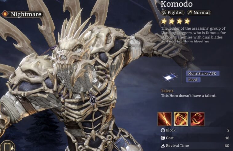 best komodo build in watcher of realms