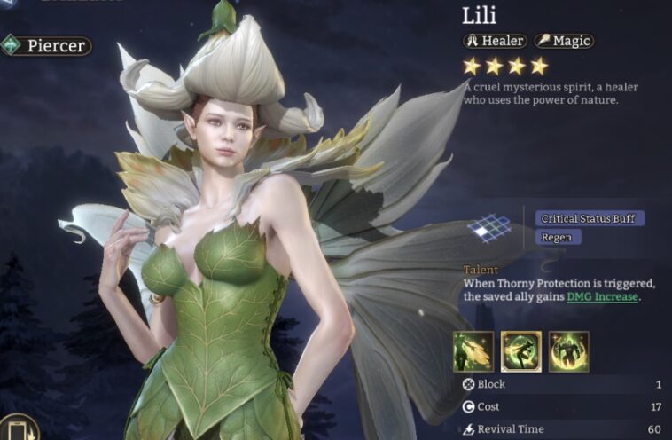 best lili build in watcher of realms