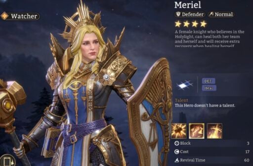 best meriel build in watcher of realms